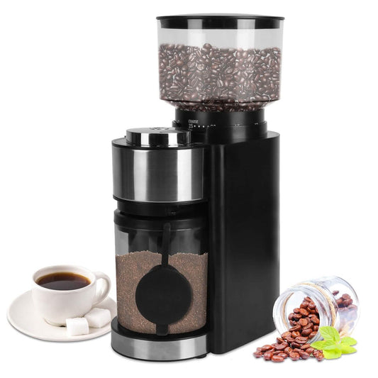 Conical Burr Coffee Bean Electric Grinder with 25 Grind Settings